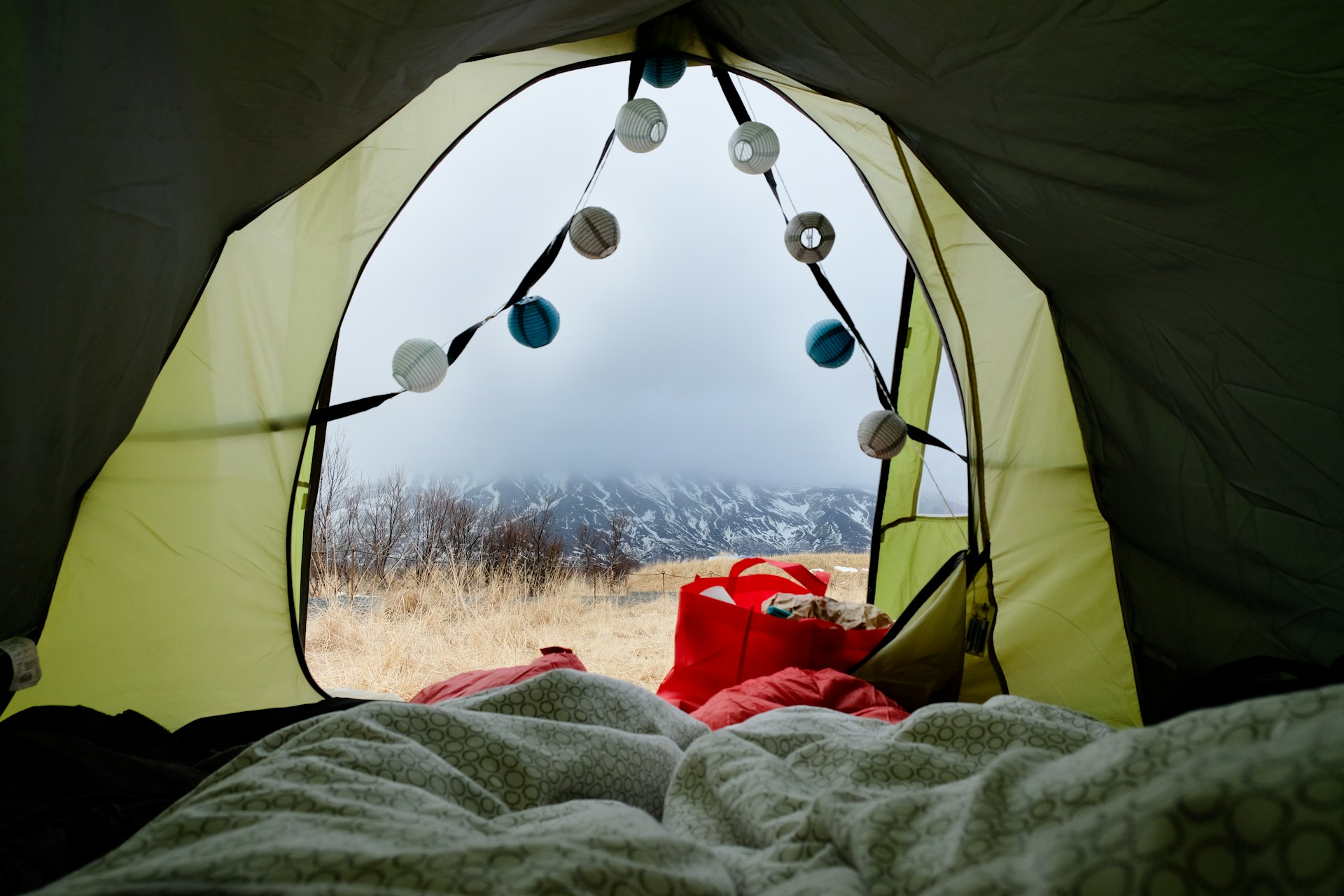cozy and comfortable sleeping while camping tip